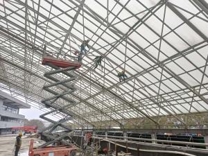 厂房网架加固怕影响生产？全程不影响生产，效率翻倍